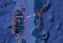 Атолл Ари Мальдивы на карте