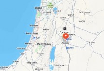 Туры в Иорданию - города на карте Яндекс