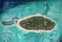 Отель SUN SIYAM IRU FUSHI 5* - карта курорта