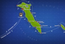 Командорские острова - карта