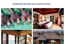 HORIZON WATER VILLA WITH POOL