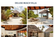 Отель SUN SIYAM IRU FUSHI 5* - номер делюкс бич вилла (пляжная вилла)